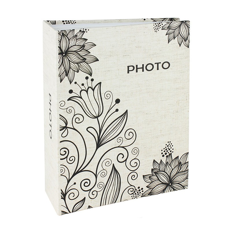 Album fotografii Simple Lily 10x15, capacitate 300 poze, 75 file, model floral - imagine 4